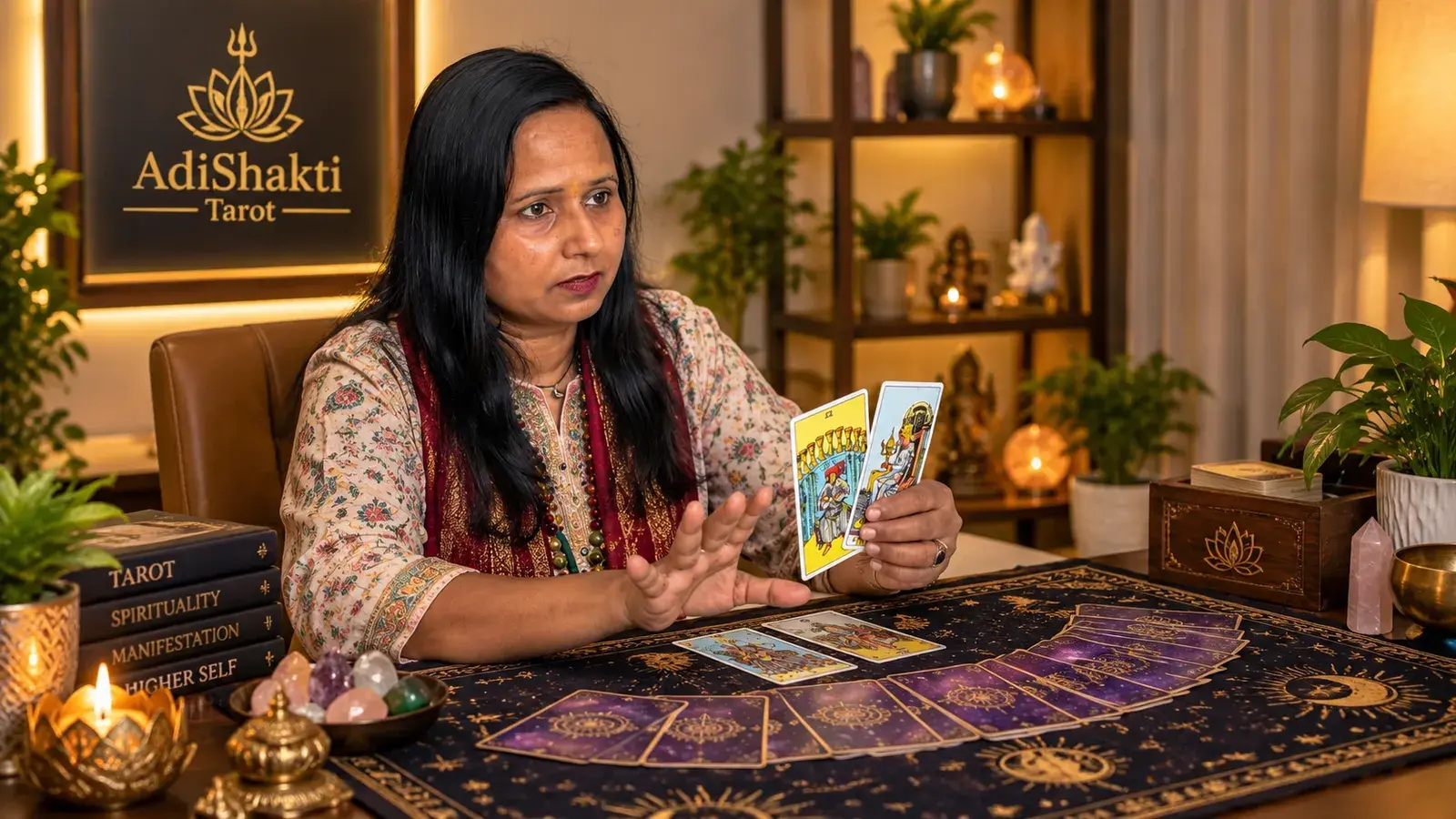 Babita Deep reading tarot