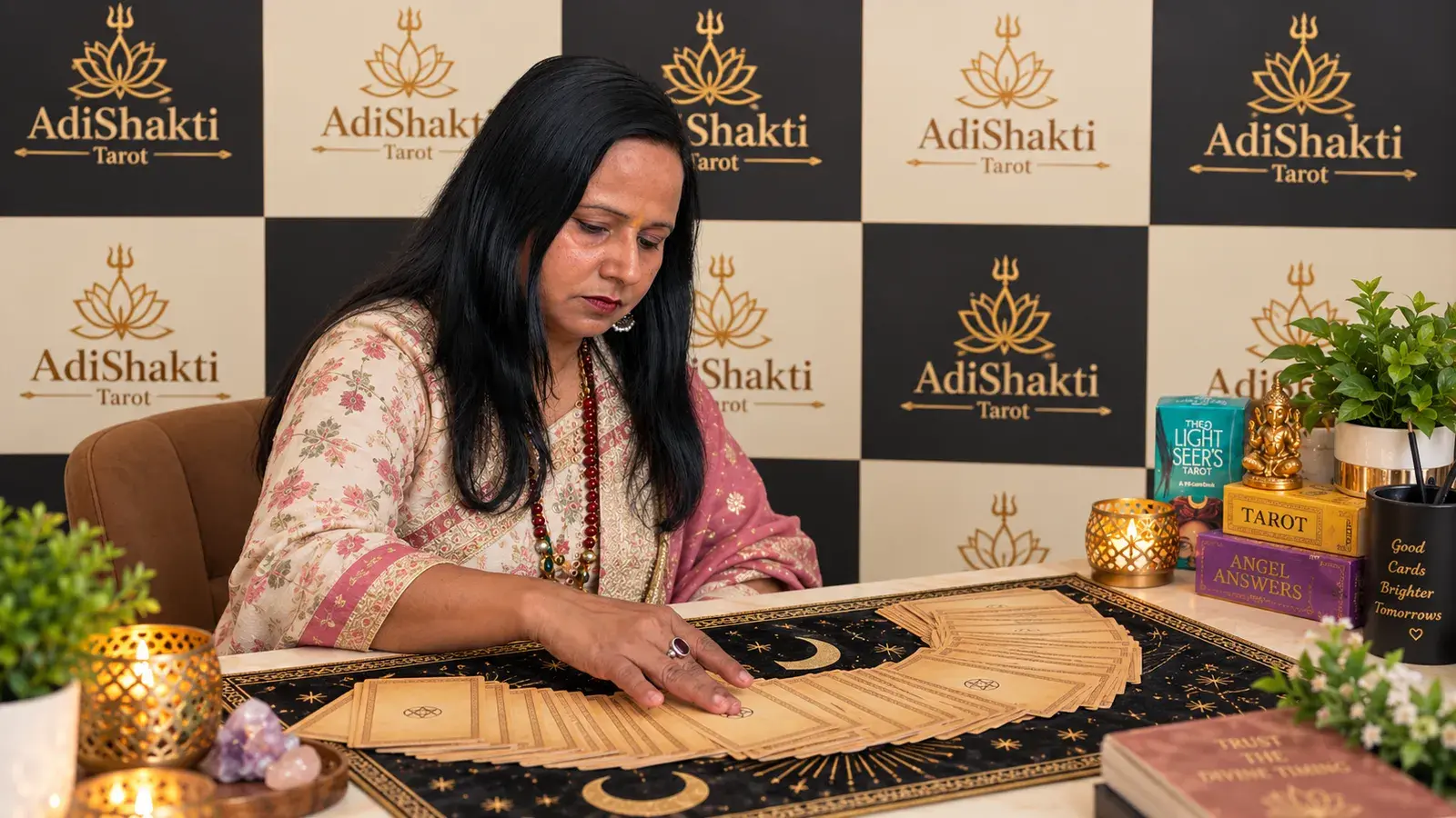 Babita Deep reading tarot